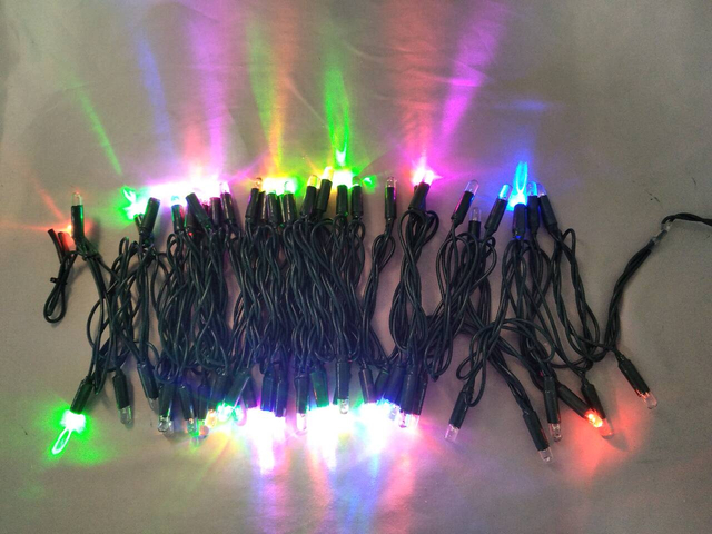 颜色改变环氧树脂的全闪存LED弦乐 - F7凸60-Bulb设计 