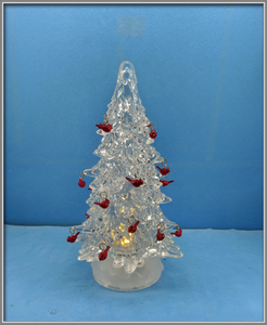 丙烯酸圣诞树形浅罗宾