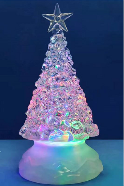 亚克力圣诞树造型灯 11