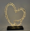 3D心形木底座装饰灯 600灯
