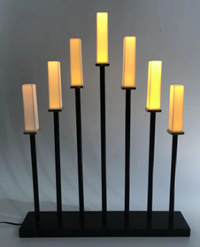 木基烛台灯 1
