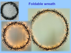 铁架造型灯（可折叠花环）