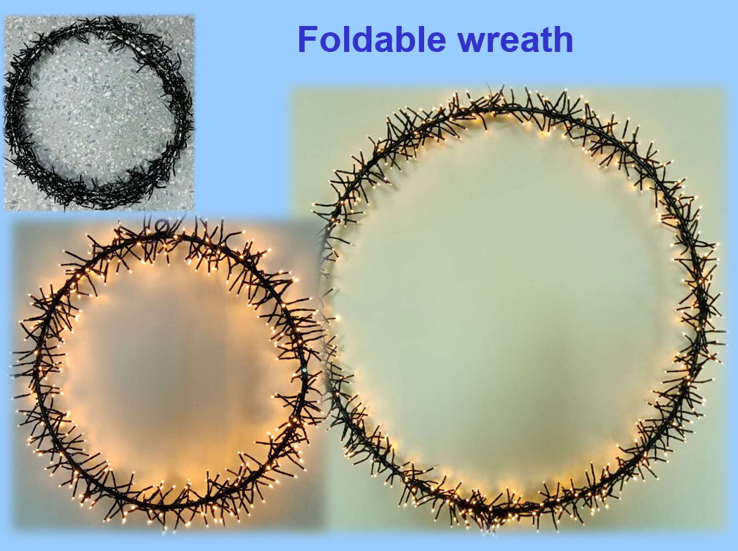 铁架造型灯（可折叠花环）