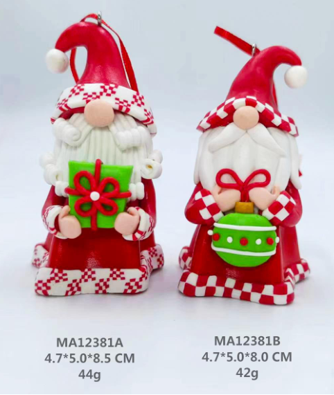 黏土造型圣诞老人与礼物 - 48