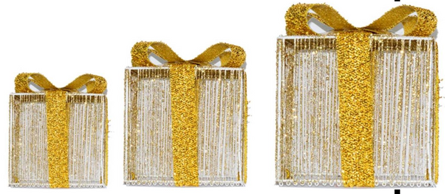 包布可伸缩礼品盒折叠灯