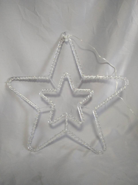 星形60升温暖的白色LED弦乐灯带柔性铜线 - 透明8模式USB连接器，非常适合节日/装饰照明