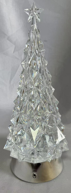 钻石树灯电镀银短底座冷却白光