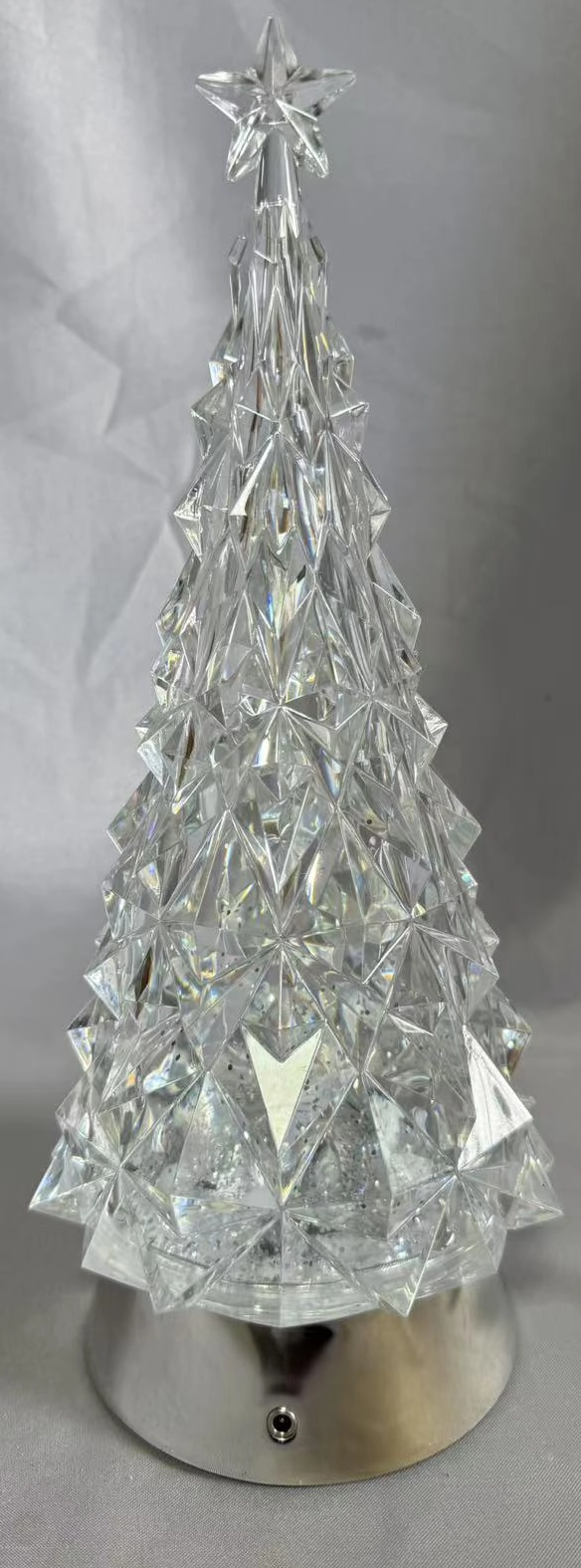 钻石树灯电镀银短底座冷却白光