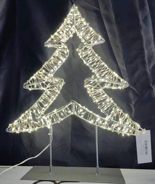 3D 五角星/圣诞树 带金属底座