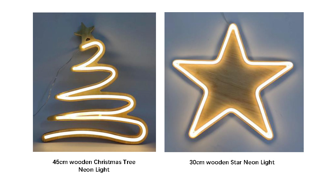 丙烯酸和木制标志灯