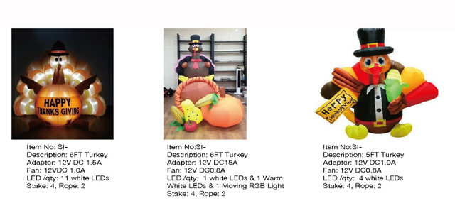 土耳其充气LED灯