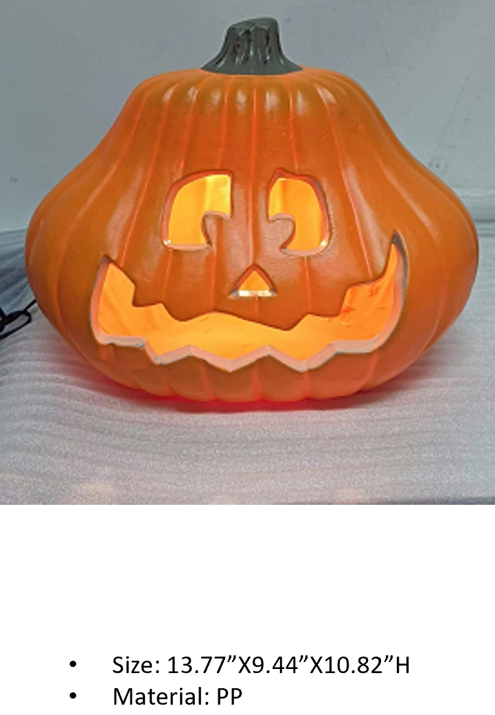 PP 橙色南瓜灯模型
