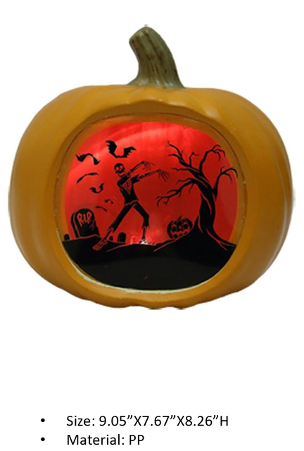 PP 橙色南瓜灯模型