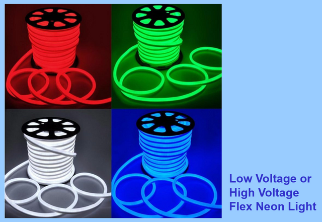 低压或高压柔性霓虹灯