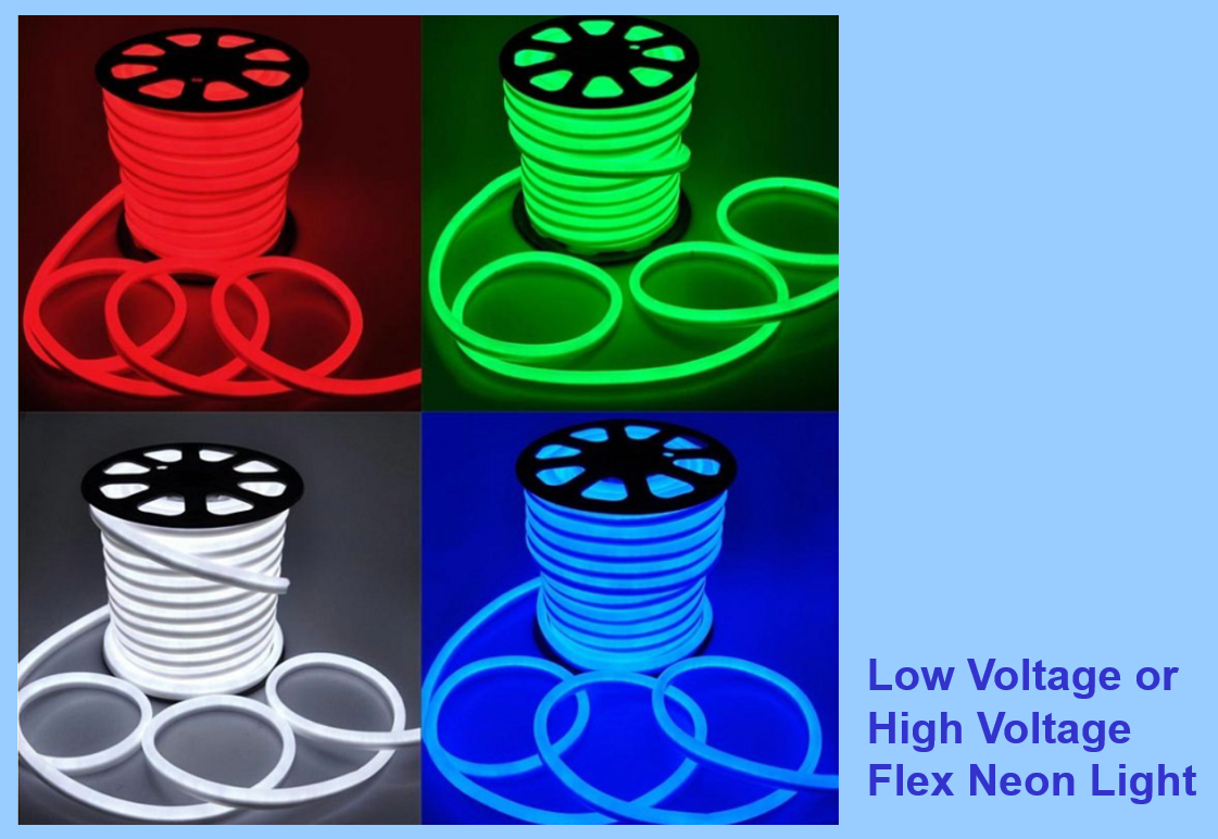 低压或高压柔性霓虹灯