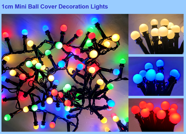 迷你圆球灯串 12 