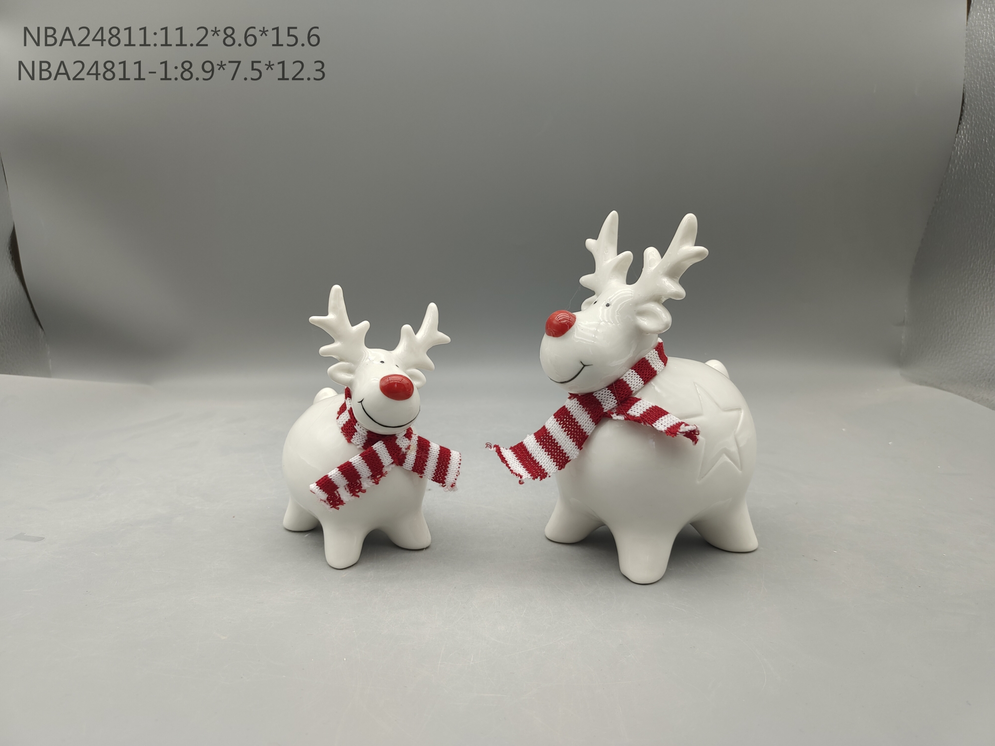 带红领巾的瓷驯鹿 - 27