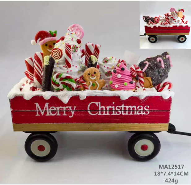 黏土造型 拖车里的姜饼人和糖果 - 31