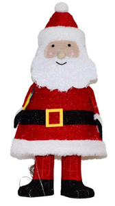 包布可伸缩圣诞老人折叠灯