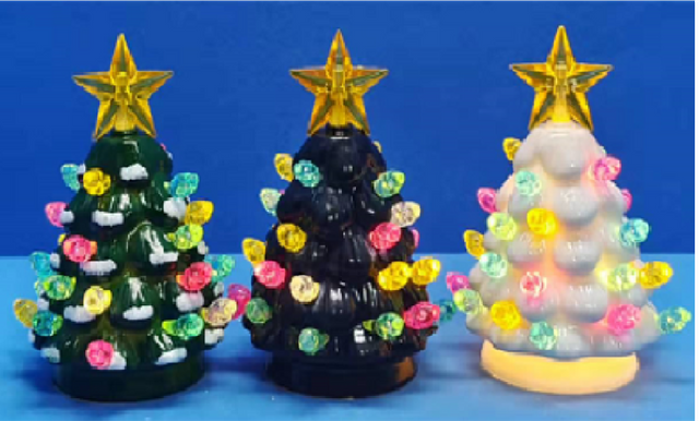 亚克力圣诞树造型灯 12