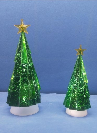 亚克力圣诞树造型灯 3