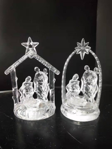 丙烯酸透明建模灯圣母玛利亚