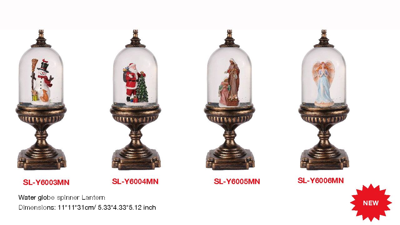 亚克力 鸟笼造型水灯 雪人/圣诞老人/圣母玛利亚/天使 SR - 92