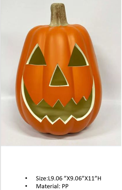 PP 橙色南瓜灯模型