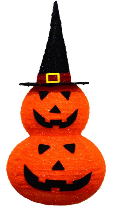 布艺包裹 2 件南瓜折叠灯