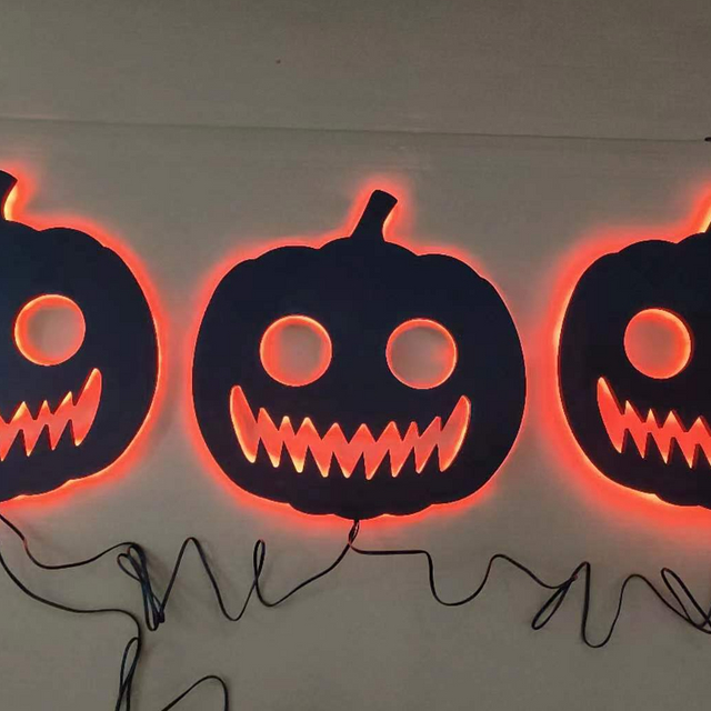 万圣节木南瓜（3件套）