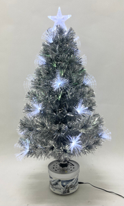 圣诞银色光纤树
