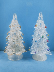 丙烯酸圣诞树形状灯13