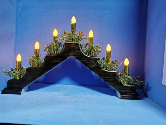 亚克力蜡烛桥灯