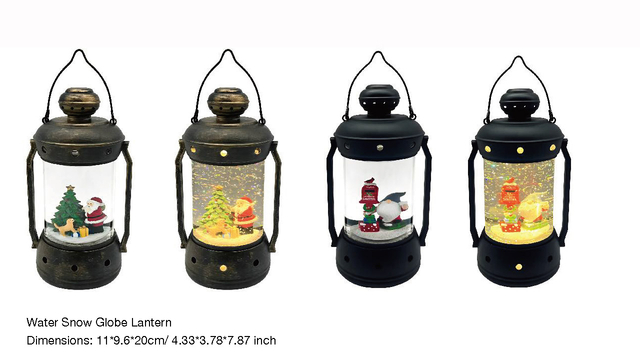 亚克力 提灯造型水灯 圣诞老人 SR - 107