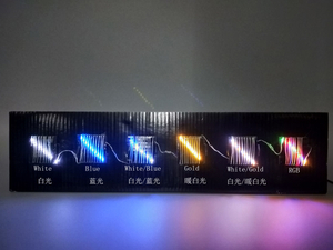 胶皮线灯展示板