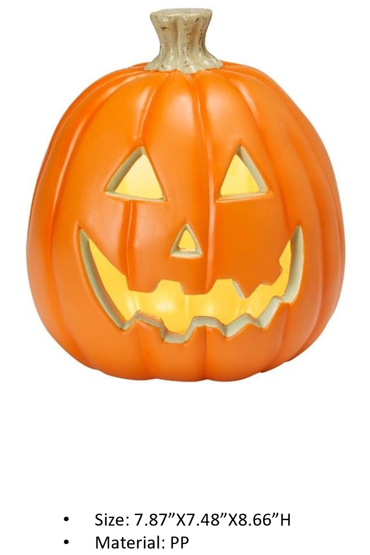 PP 橙色南瓜灯模型 