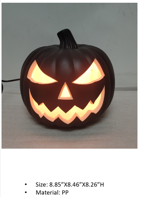 PP 黑色南瓜灯模型