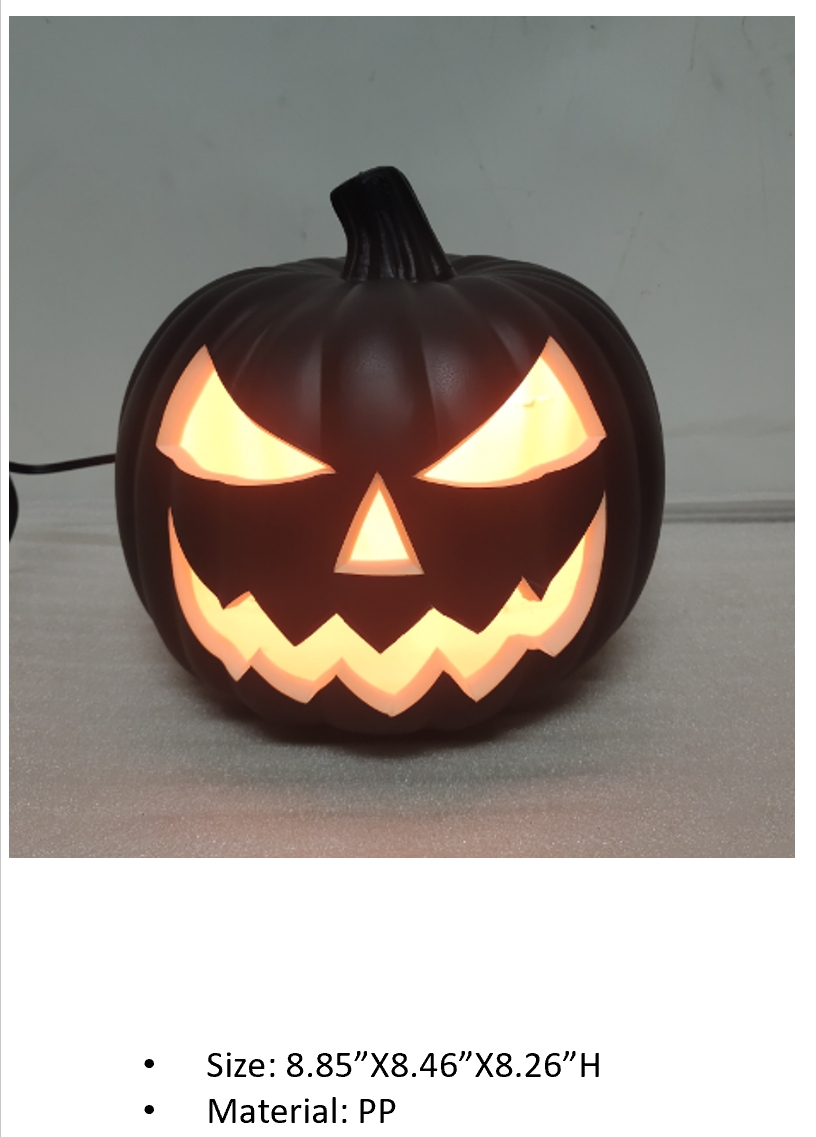 PP 黑色南瓜灯模型