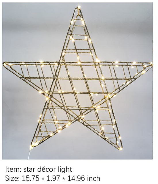 铁架造型（星星）灯