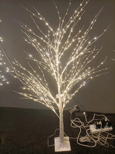 LED 白色树枝树
