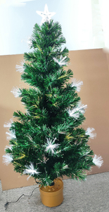 圣诞绿色光纤树+顶星