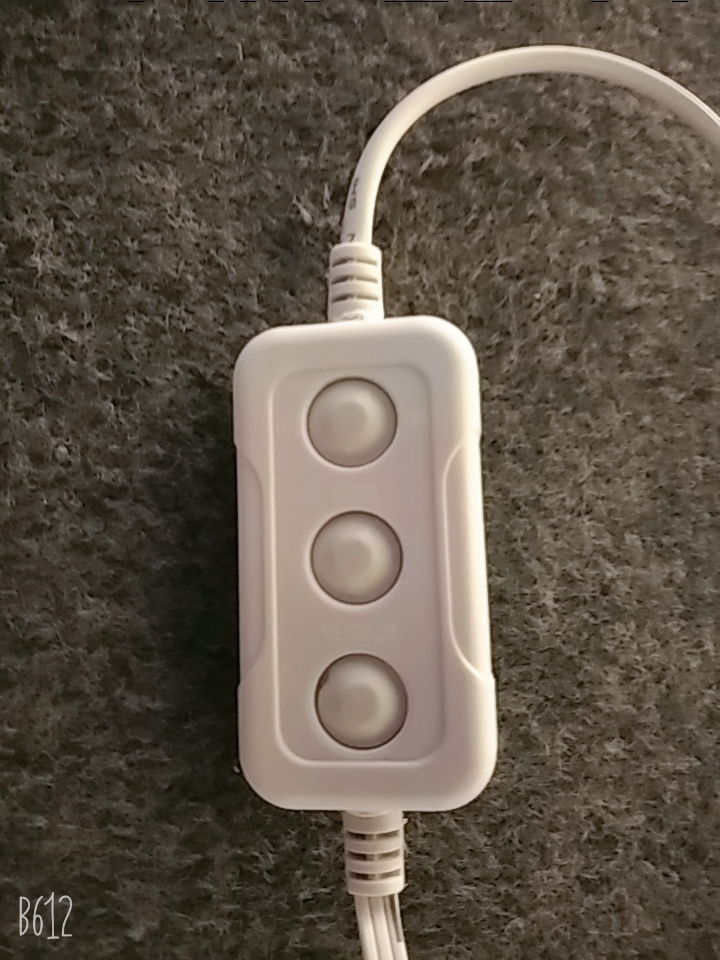 幻想屋顶边缘照明-5054 RGB颜色改变LED，带有方形镜头外壳和内置IC控制板，用于动态室外重点照明