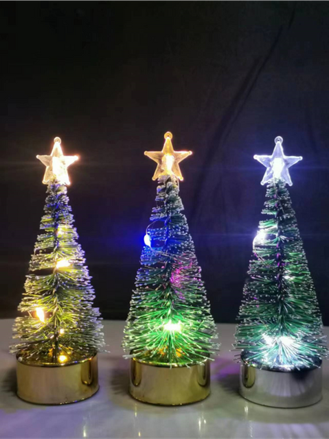 亚克力圣诞树造型灯 2