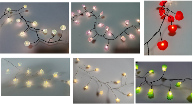 TPE造型胶皮线灯