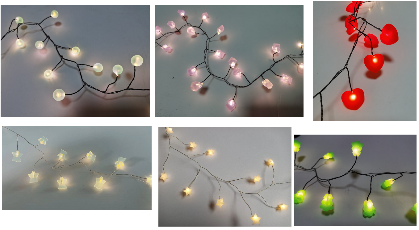 TPE造型胶皮线灯