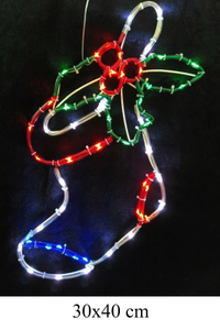 细管造型灯（圣诞袜）