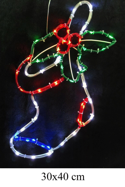 细管造型灯（圣诞袜）