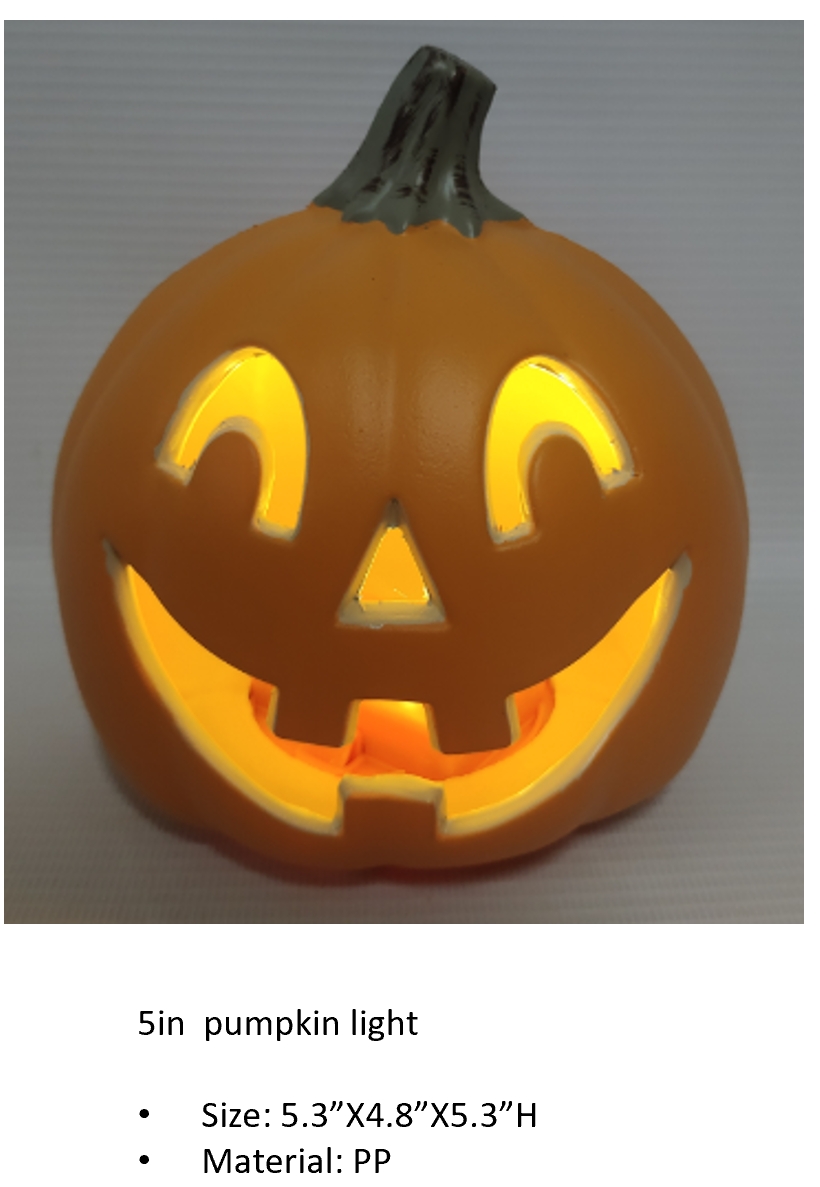 PP 橙色南瓜灯模型 