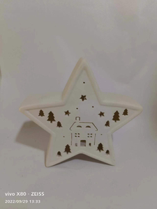 陶瓷房子和树灯 - 22