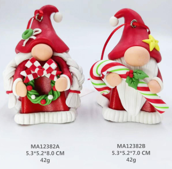 黏土造型小糖果圣诞老人